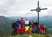 Al PIZZO GRANDE del Sornadello sul sentiero ‘Passo Lumaca' il 12 maggio 2013